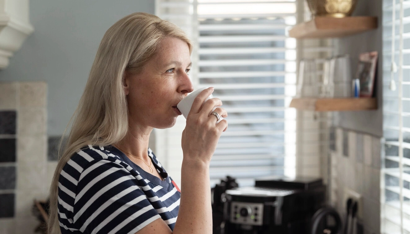 Image of Ilsa, who lives with MS. Ilse uses intermittent catheters to manage her bladder issues. 